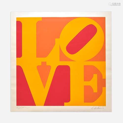 Robert Indiana (American, 1928-2018) Golden Love