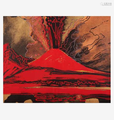 Andy Warhol (American, 1928-1987) Vesuvius