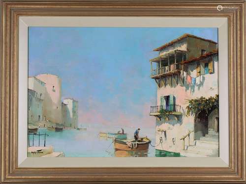 Cecil R. Doyly John - 'Rapallo near Santa Margherita