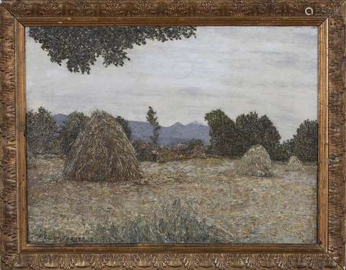 Herbert Cecil Drane - 'Haying at Lisvernane