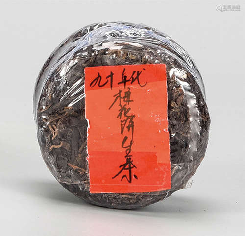 90年代  梅花饼普洱生茶