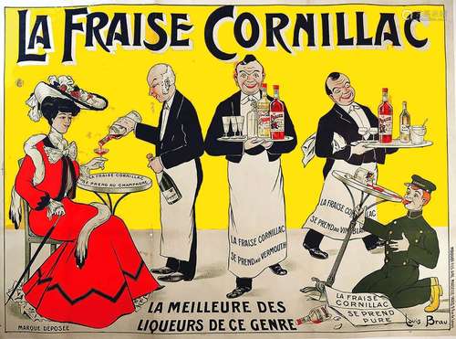 La Fraise CornillacMoullot Fils Ainé  Marseille    Affiche e...