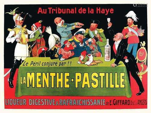 La Menthe Pastille  - Au Tribunal de la Haye Le Péril conjur...