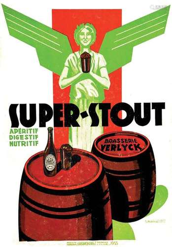 Super Stout Brasserie VerlyckJ. Guermonprez  Lille  Carton P...