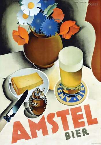 Amstel BierKunstdr. Luii S C 9 Adam  Adam  1  Affiche  Non-E...