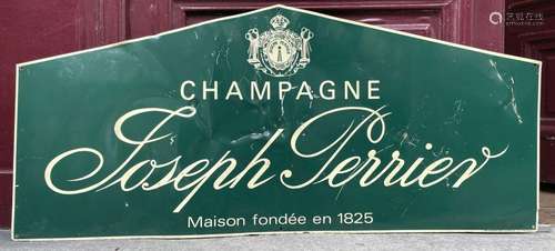 Champagne Joseph Perrier Maison Fondée en 1825 Tole Lithogra...