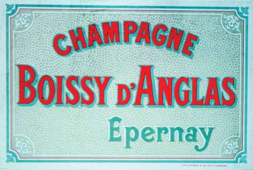 Champagne Boissy d'AnglasPoméon & fils  Saint Chamond   ...
