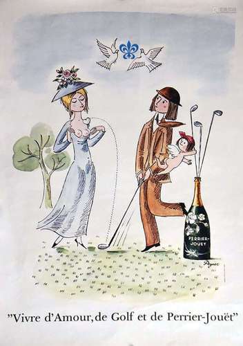 Perriet-Jouët ' Vivre d'amour, de Golf et de Perriet-Jouët&q...