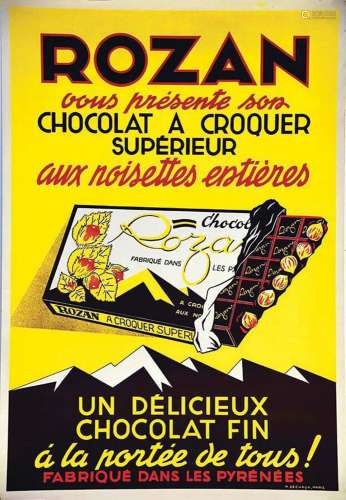 Chocolat Rozan Un déliceux Chocolat Fabriqué dans les Pyréné...