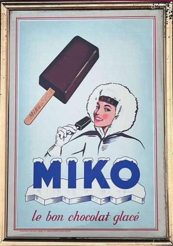 Miko Le Bon Chocolat GlacéH. Philippault  Montreuil  Carton ...