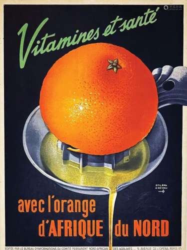 Vitamines et santé avec L'Orange D'Afrique du Nord      Affi...