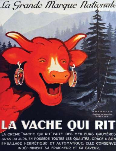 La Vache qui Rit La Grande Marque Nationale  La crème faite ...