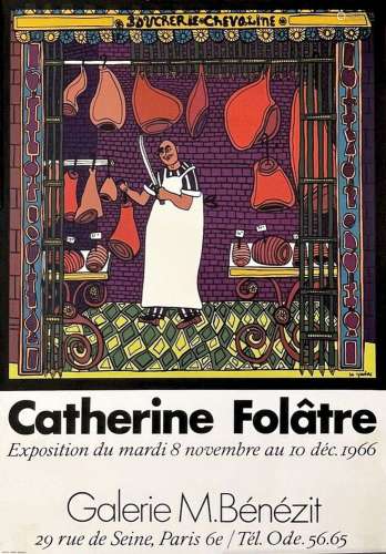 Catherine Folâtre Galerie Bénézit Paris SérigraphieAteliers ...