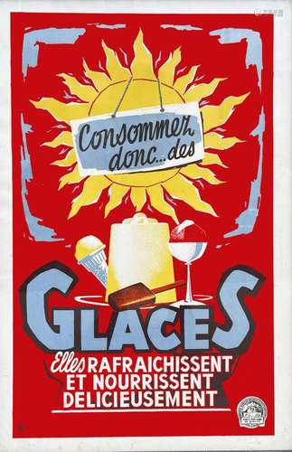 Consommez donc des glaces Elles rafraichissent et nourrissen...