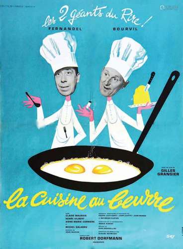 La Cuisine au Beurre Fernandel & BourvilSaint  Martin  P...