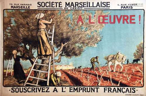 Coeuillette des Olives A L'OEuvre Société Marsaillaise de Cr...