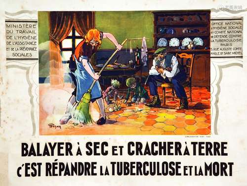 Balayer à Sec & Cracher à Terre c'est répandre la Tuberc...