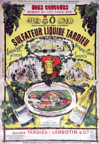 Sulfateur Liquide TardieuSoufre liquide nicotiné. Nitrate de...