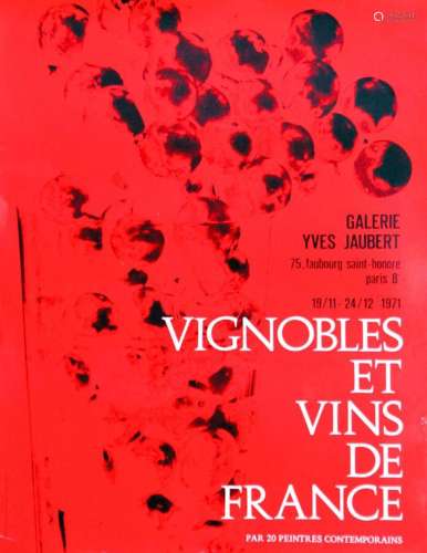 Vignobles et Vins  de France par 20 Peintres Contemporains G...