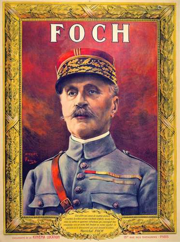 Maréchal Foch - Kinema Films Location Paris      Affiche ent...