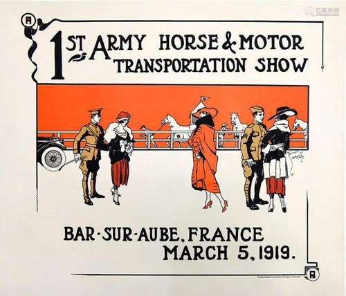 Bar sur Aube 1st Army Horse & Motor Transport ShowBase P...