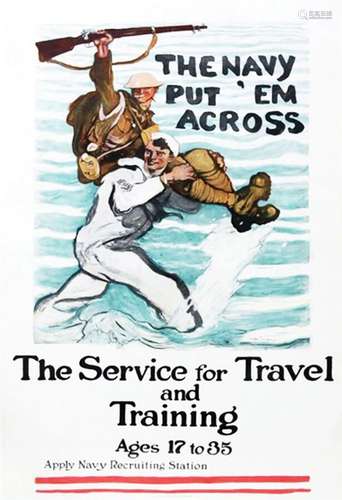 The Navy Put 'em Across, The Service for Travel and Training...