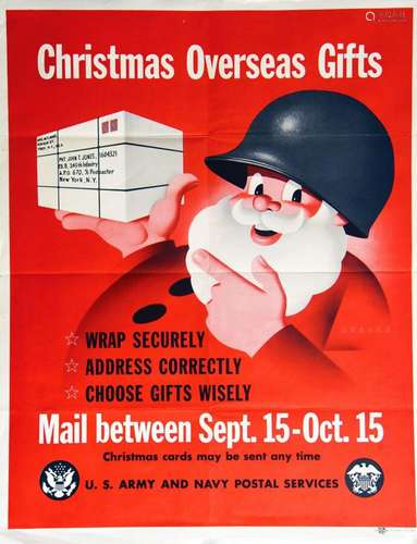 Chrismas Overseas GiftsRecruiting Publicity Bureau  US Army ...