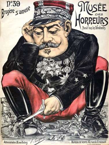 Général Brugère Musée des Horreurs N° 39  Affaire DreyfussLe...