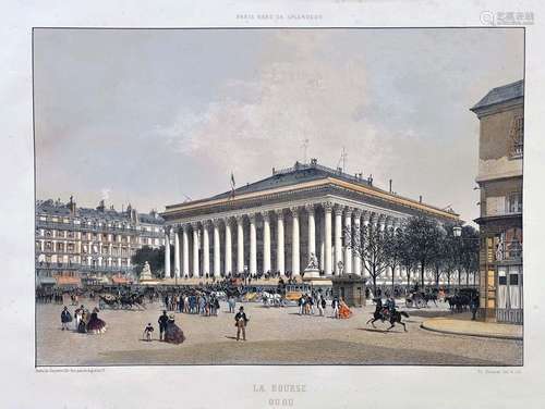 La Bourse Paris Dans Sa SplenddeurPh. Bunoust  Paris  1  Aff...