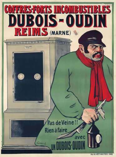 Dubois-Oudin Reims Coffres Forts Incombustibles Pas De Veine...