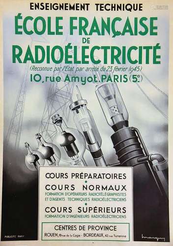 Ecole Française de RadioélectricitéEnseignement technique - ...