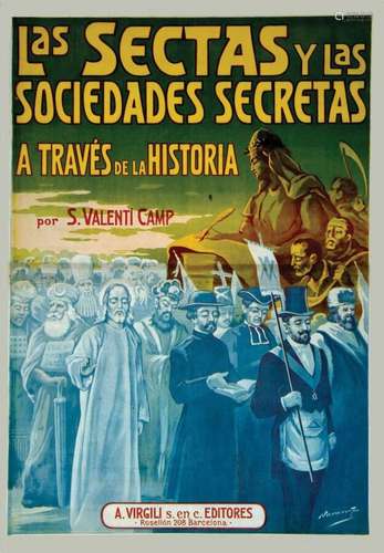 Las Sectas y las Societades SecretasVirgili  Barcelona   Aff...