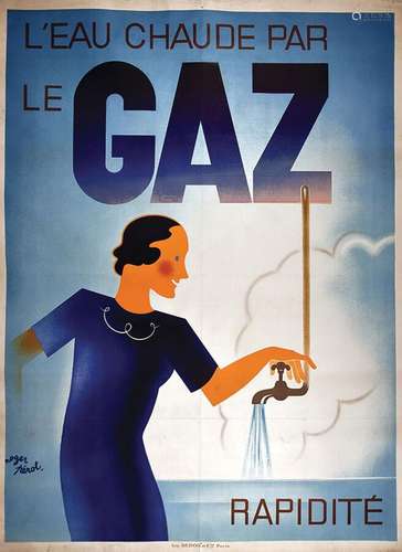 Le Gaz - L'eau Chaude par le Gaz RapiditéBedos & Cie  Pa...