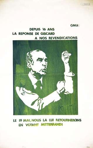 La Reponse de Giscard a nos Revendications    1  Affiche  No...