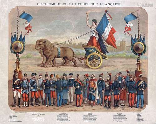 Le Triomphe de La République Française ( III ème République ...