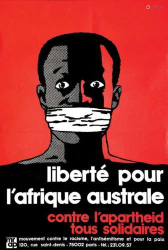 Liberté pour l'Afrique Australe contre l'Apartheid    1  Aff...