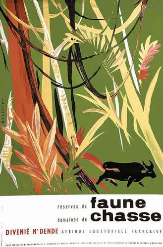 Afrique Equatoriale Française - Réserves de Faune - Domaines...