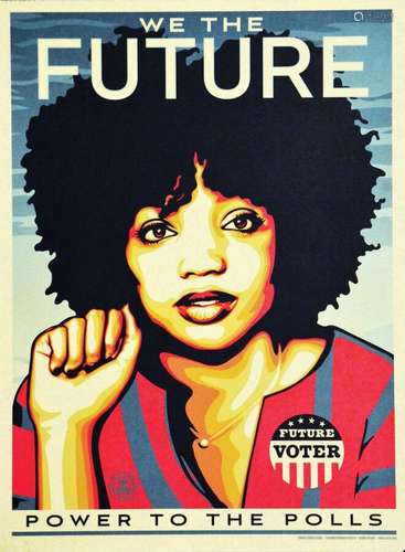 We The Future Power To The Polls Future Voter    1  Affiche ...