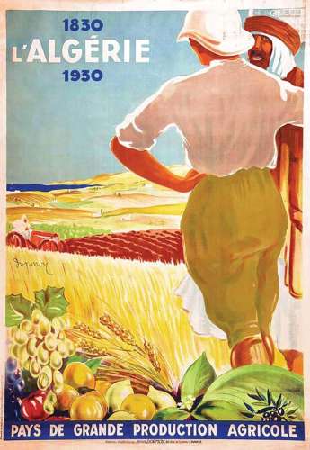 Algérie 1830 1930 Pays de Grande Production AgricoleHenri Do...