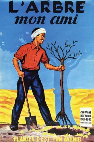 Campagne de L'Arbre 1961 - 62 Planter c'est L'avenir Départe...