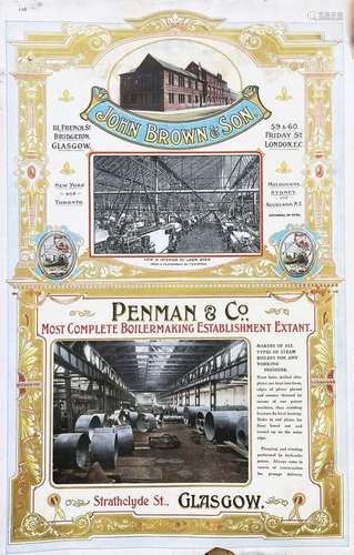 John Browins & son Penman & cie Glasgow London Most ...