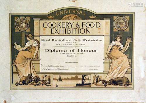 Cookery & Food Exhibition Universal under the special pa...