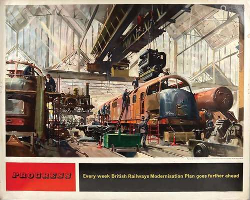 Progress Every British Railways  Modernisation Plan Goes fur...