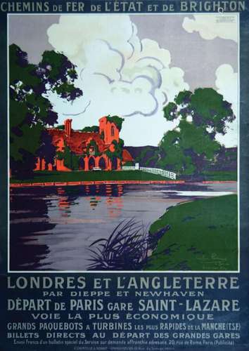 Londres La Tamise  & L'Angleterre par Dieppe & New H...