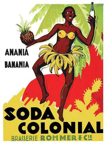 Soda Colonial Ananas Banane Brasserie Rohmer & Cie Josép...