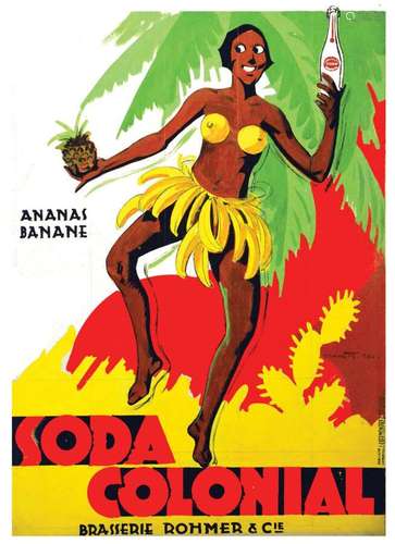 Soda Colonial Ananas Banane Brasserie Rohmer & Cie Josép...