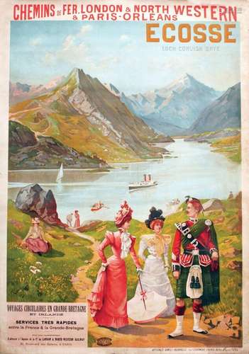 Loch Coruisk Skye - London and North Western Railway et chem...