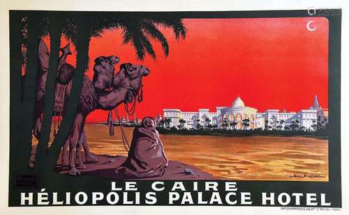 Le Caire Héliopolis Palace HotelChampenois  Paris    Affiche...