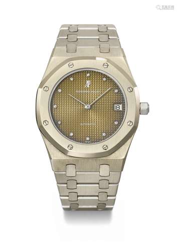 AUDEMARS PIGUET . A REMARKABLE AND UNIQUELY ATTRACTIVE 18K W...