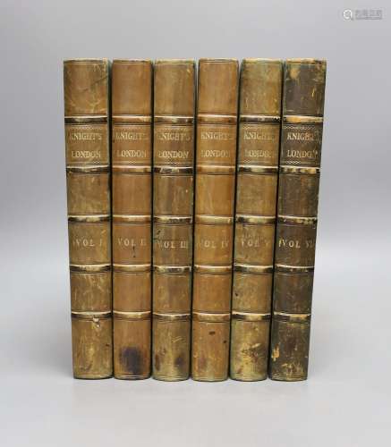 ° ° Six volumes of Knight's London, edited by Charles Kn...